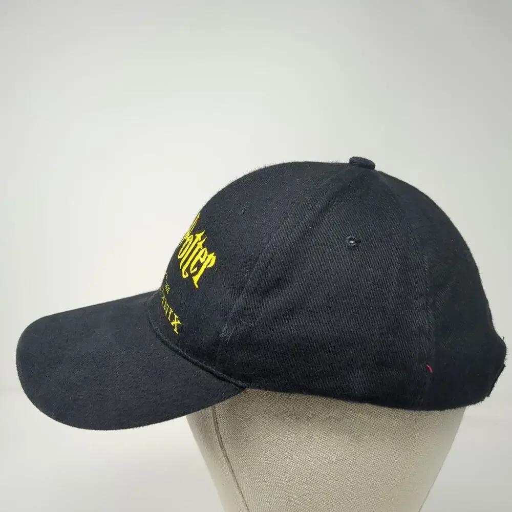 Scholastic Harry Potter Order of the Phoenix Black One Size Baseball Cap Hat